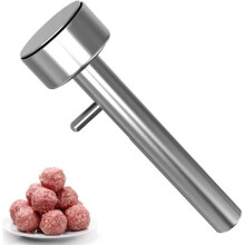 Falafel Mold, Large Stainless Steel Falafel Spoon - Non-stick Falafel Making Tool for Picking and [890]