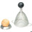 Nutcracker Ball, Stainless Steel, Black, Silver, Ø 70 mm, H 100 mm 1