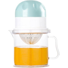 400ml Manual Fruit Press, Portable Citrus Juicer without Pulp Extractor, Kitchen Tool for Home Use, Manual Drink Pump