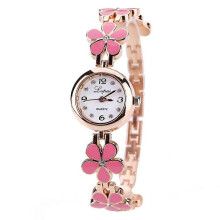 (pink) Bracelet Watch Relogio Feminino Watch Women Fashion Montre Femme Women Watches Quartz-Watch Wristwatches Top Gifts B50