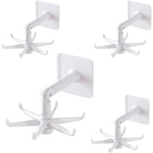 Folding Hooks - Unmarked - 360 - Waterproof - Multifunctional - Pack of 4