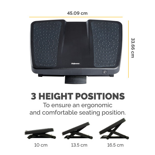 Fellowes Fellowes Ergonomics Ultimate professional footrest 2