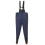 VidaXL vidaXL Chest Waders with Boots PVC Coated Polyester Size 44 Blue 3
