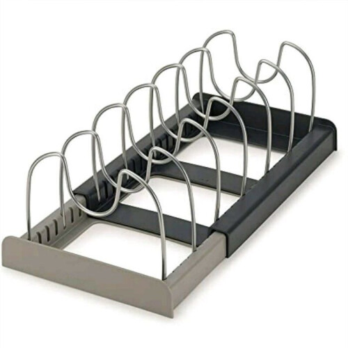 Expandable Drawer Kitchen Organizer, Plastic Kitchen Storage Rack, Draining Rack for