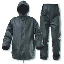 Men's and Women's Rain Suits, Durable Waterproof Jacket and Pants, Hooded, XXL, Multiple Colors, Large