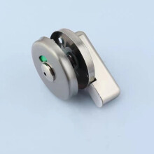 Zinc Alloy Toilet Lock with Occupied/Vacant Indicator, for Doors