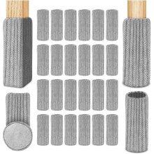 Chair Socks for Chair Legs, 24pcs Felt Furniture Chair Socks, Non-Slip Pads Suitable for