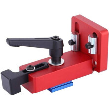 45 Type Chute Locator, Aluminum Alloy Track Stop Guide Rail Tool for Woodworking and Carpentry