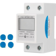 Electric Meter - XTM35SC - Single Phase 220V - 5(80)A - DIN Rail