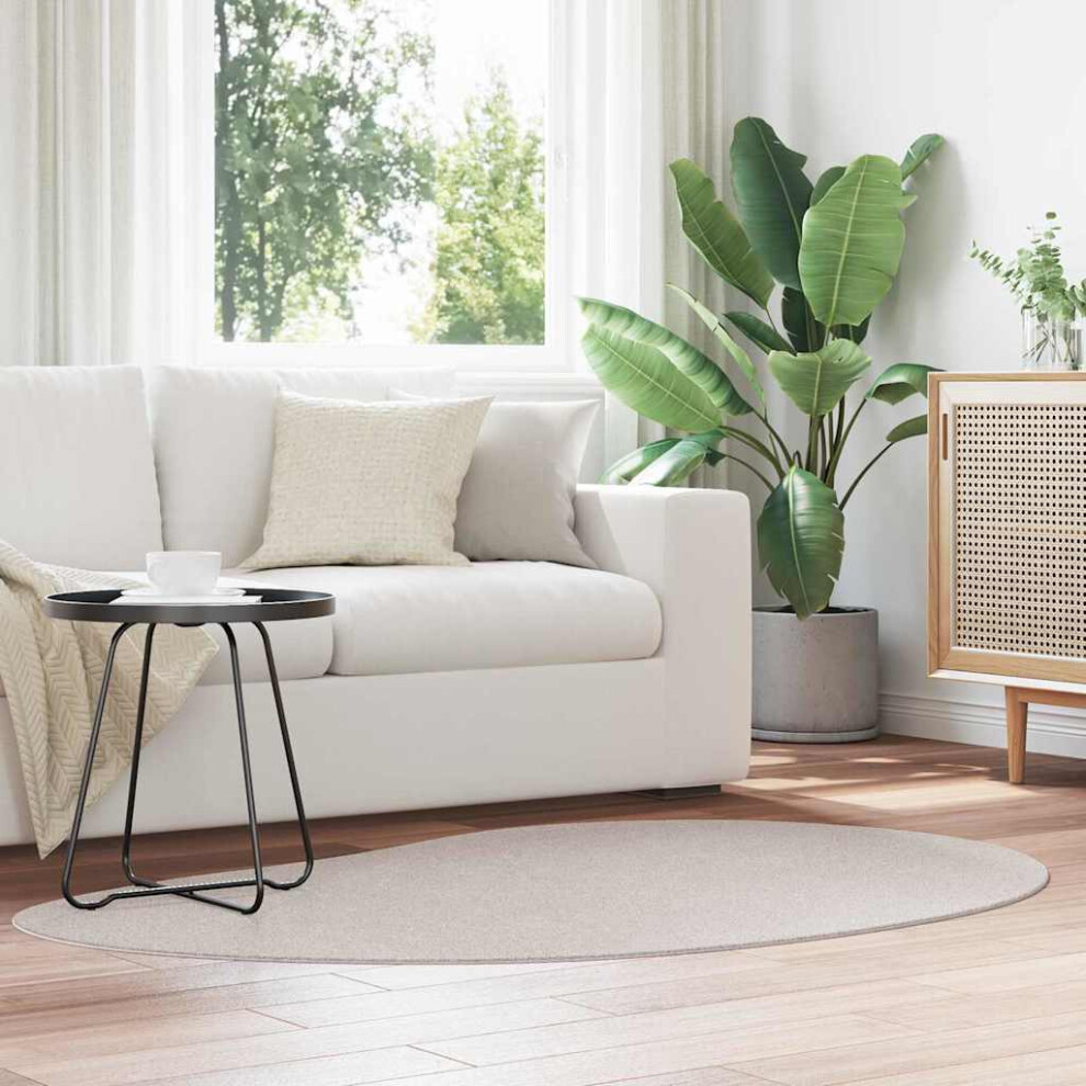 Vidaxl Area Rugs Huarte Sand 120 X 170 Cm Polyester