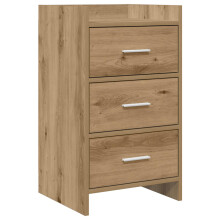 vidaXL Bedside Tables Artisan Oak 40 x 36 x 70 cm Engineered Wood