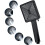 Massaging Shower Head - Brand - Model - 6 Spray Modes - Square Shower - Water Saving 1