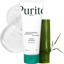 PURITO Mighty Bamboo Panthenol Cleanser, Gentle Face Wash for Moizturizing, for Sensitive Skin, Vegan & Cruelty-Free Face Cleanser150 ml / 5.07 fl. Oz