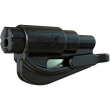 (1 PCE, Black) Resqme GBO-RQMTWIN-BLAU Car Escape Tool