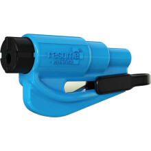 (1 PCE, Blue) Resqme GBO-RQMTWIN-BLAU Car Escape Tool