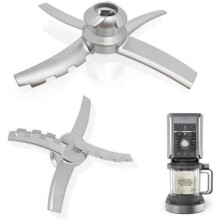 Stainless Steel Blade Compatible with Ninja Creami, Ice Cream Accessory NC500 NC501, Mixing HOGA0864-CT