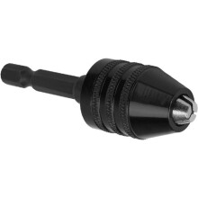 Keyless Chuck - MICH - Conversion Tool - 0.3-6.5 mm - 1/4" Hex Shank - Quick Change