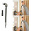 Flexible 1/4" right-angle drill/screwdriver attachment for woodworking 1