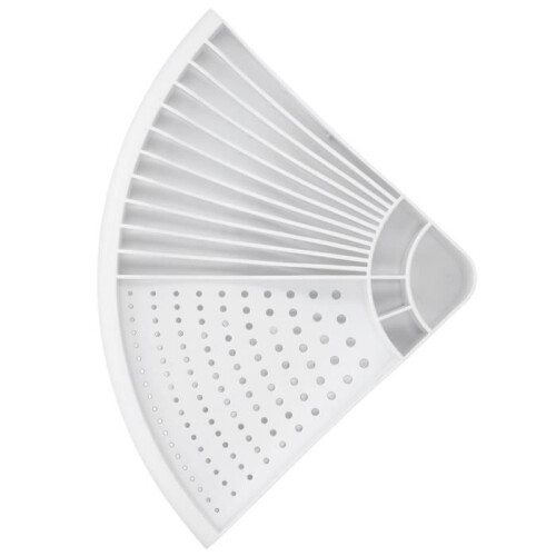 Dish Drainer - QIILU - Plastic - 34 cm - Contemporary Design - Space Saving 1