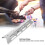 Grill heating plates - Durable - Stainless steel - 4 pieces - Compatible with multiple models 2