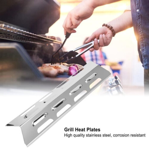 Grill heating plates - Durable - Stainless steel - 4 pieces - Compatible with multiple models 1