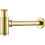 Bottle Siphon - YYV - Round Siphon - Polished Brass - 38 cm - Odor Trap 1