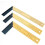 3-piece Carpenter's Square Set, 250-350mm, 90 Stop Angle, Joiner's Square, Marking Angle 1