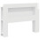VidaXL vidaXL Headboard Cabinet with Storage High Gloss White Engineered Wood 2