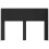 VidaXL vidaXL Headboard Black PB 2