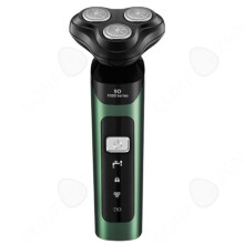 PASSIONOVA 4-in-1 Electric Shaver, 90 minutes of continuous use, 3D floating beard trimmer, nose and face cleaning brush