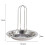 Stainless Steel Chicken Barbecue Roasting Pan Grill Rack 2