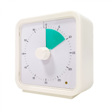 Visueller 60-Minuten-Timer für Kinder, Zeitmanagement-Tool für Schule und Unterricht, Pomodoro-Timer mit geräuschlosem Bet