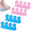 Toe Separators - Not Specified - 4pcs - Flexible Gel - Reusable - Ergonomic Comfort 1
