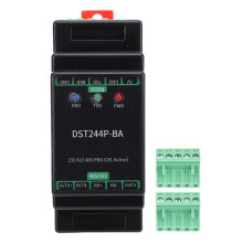 Vvikizy Serial Port Converter Module for RS232 TTL to RS422 485 Pro Rail Mount Isolated Computer Module Pack