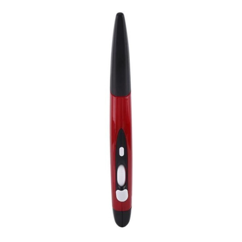 VINGVO Wireless Mouse, 2.4GHz Wireless Optical Pen Mouse, 500/1000 DPI Adjustable, Red, for Computer