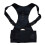 Posture correction belt, unisex, flexible back support, lumbar corrector - Size XL, black 1