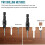 5-Piece Chamfering Drill Bit Set, 1/4" Adjustable Hex Shank Cutter Set with Quick Change, Replaceable Milling Bits 3