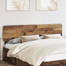 vidaXL Headboard Old Wood Engineered wood