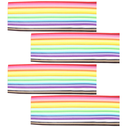 2160St Handgemaakte Origami Papier Stroken Multicolor Set