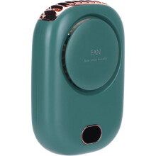 Hands Free Personal Neck Fan for All-Day Comfort, Portable Mini Fan with Adjustable Lanyard and Low Noise Design, USB Rechargeable 3-Speed Bladeless