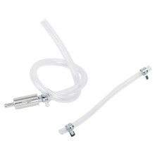Motorcycle Brake Bleeding Kit, Aluminum and PVC Syringe, 45cm Brake and Clutch Bleeding Kit for Motorcycle and Car (Transparent)