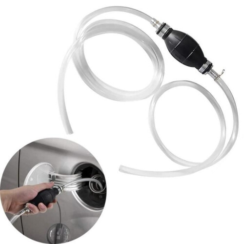 Siphon Pump - Suction - PVC - Easy to Clean - Universal