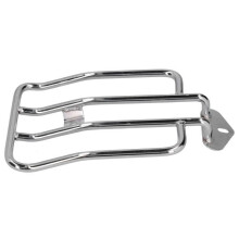 OMABETA Motorcycle Rear Seat Luggage Rack Stainless Steel Motorcycle Rear Seat Luggage Carrier Shell for