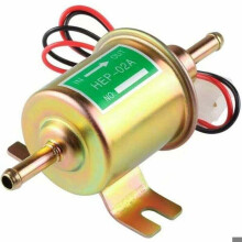 High-Performance Metal Electric Fuel Pump - Compatible with Petrol and Diesel - 12V