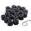 20pcs for VW Golf Car Wheel Nut Bolt Covers Black 1
