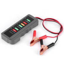 VINGVO Car Battery Tester - 12V - 6 LEDs - Vehicle Diagnostic Tool