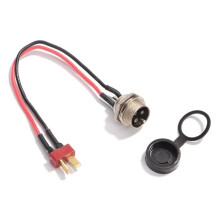T-head charging port for Kugoo M4 Pro and M4 electric scooters - X-TOUT - Black - Steel