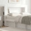 VidaXL vidaXL Headboard Cabinet with Storage White Engineered Wood 5