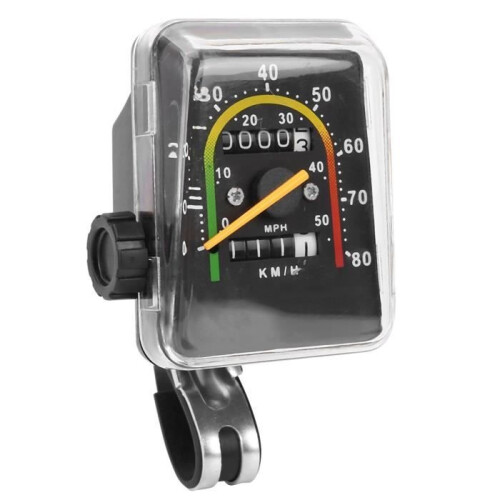 Mechanical Bicycle Computer, Waterproof Mechanical Odometer for Mountain Bikes, Speedometer Accessory