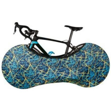 Mountain bike/road bike cover, protective equipment, wheel dustproof frame cover, 150 * 60 cm, bright blue